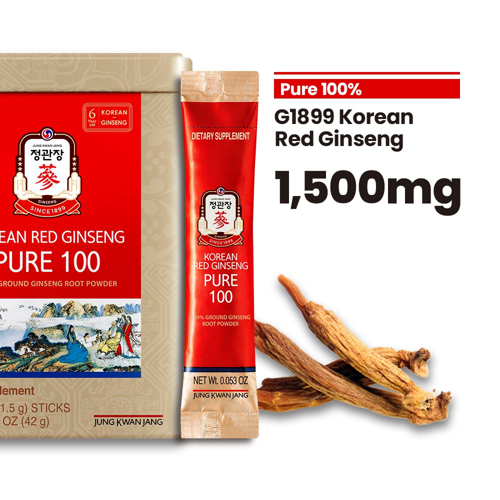 Pure 100 Korean Red Ginseng Root Powder JungKwanJang