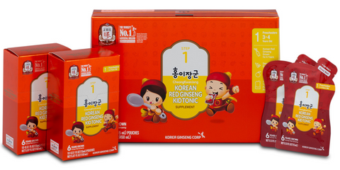 CheongKwanJang Korea Ginseng Corp's Childrens health supplement Kid Tonic Step 1 - Blog#1
