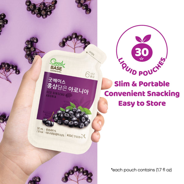 Good Base Red Ginseng & Aronia Pouch
