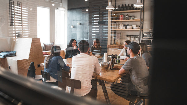 group of people inside a conference room