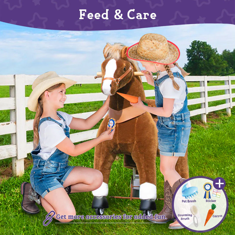 brown pony feed and care kit