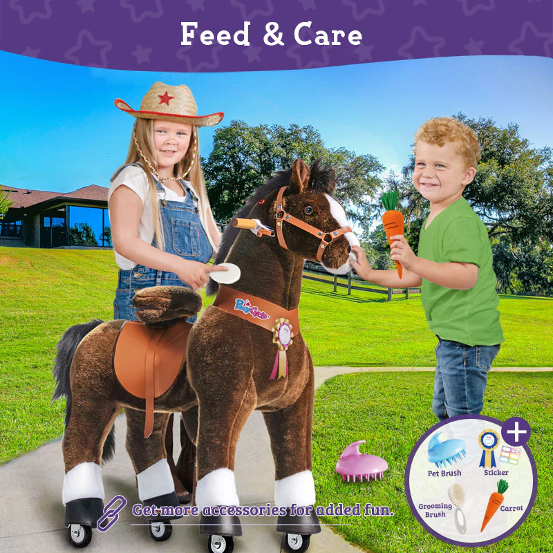 chocolate pony feed and care kit