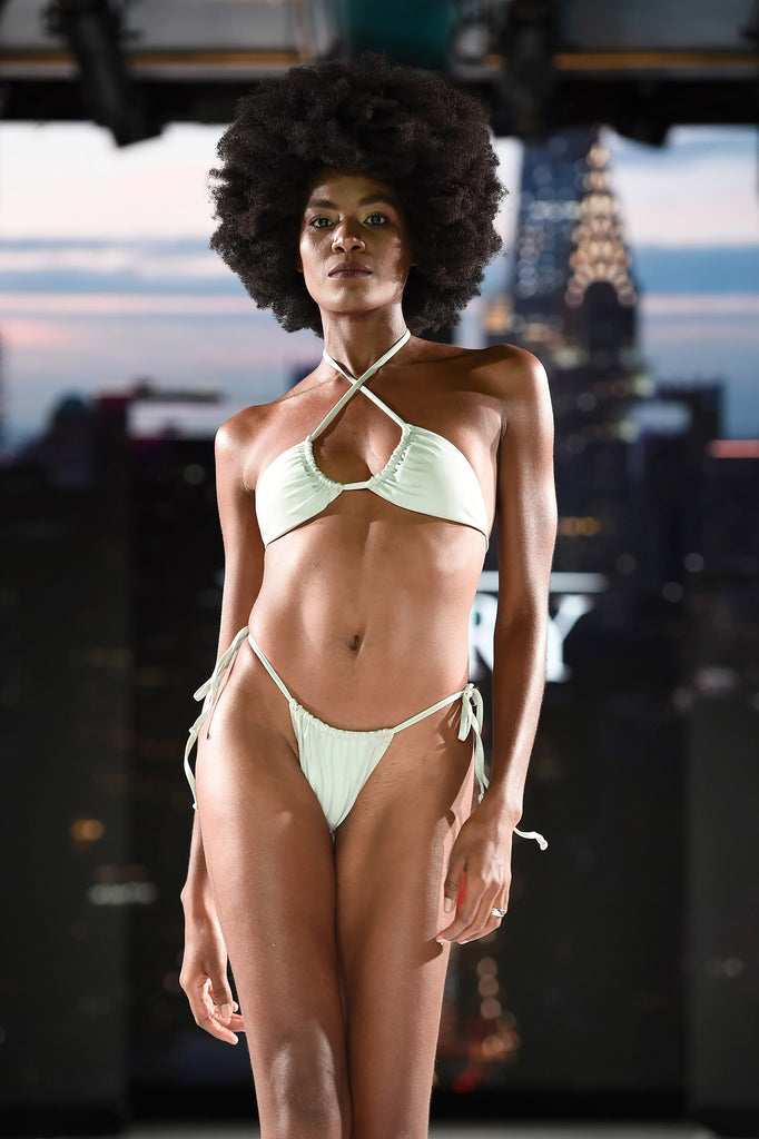 New York Fashion Week shows Runway 7 Fashion Avery Swimwear sustainable collection