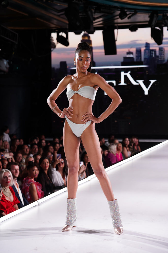 New York Fashion Week shows Runway 7 Fashion Avery Swimwear sustainable collection