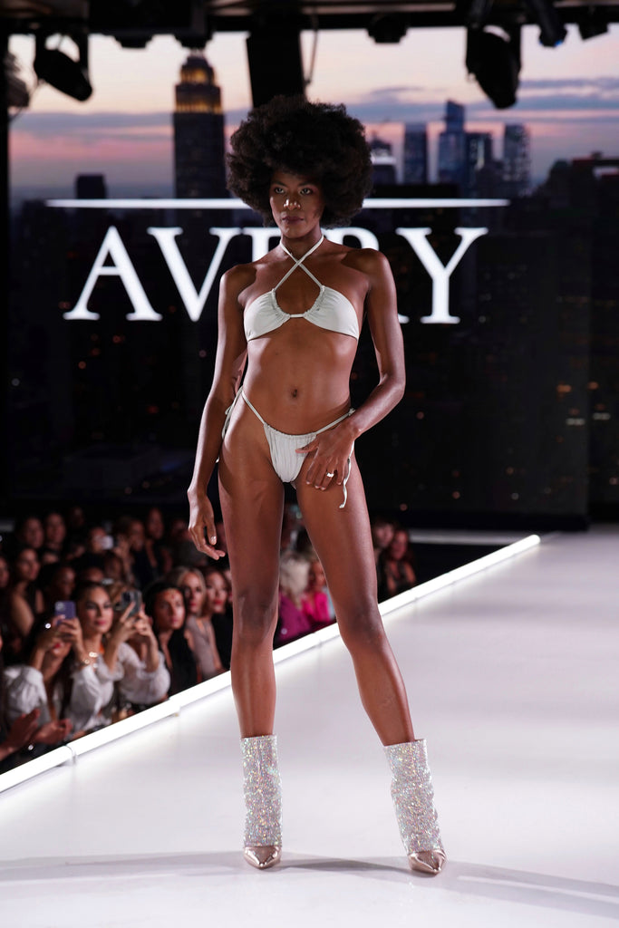 New York Fashion Week shows Runway 7 Fashion Avery Swimwear sustainable collection