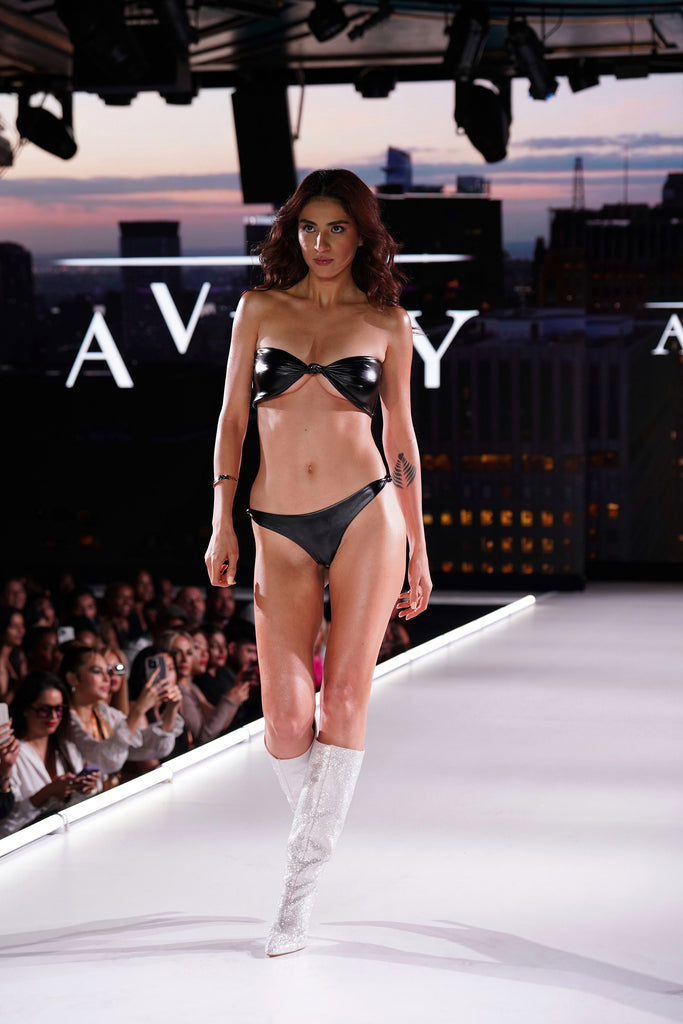 New York Fashion Week shows Runway 7 Fashion Avery Swimwear sustainable collection