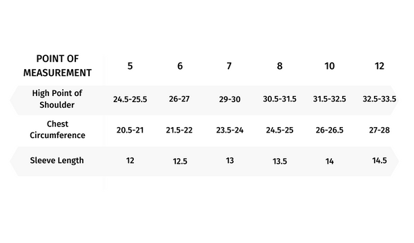 Top 155+ girls pants size chart - in.eteachers