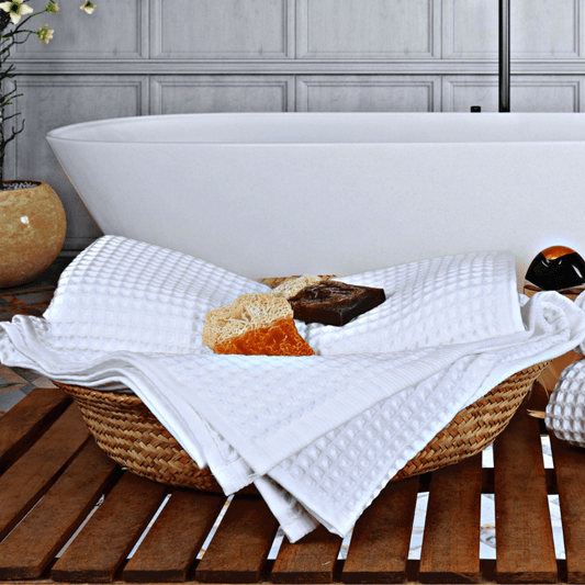 Honeycomb Tifone Waffle Towel – Room With a Soul