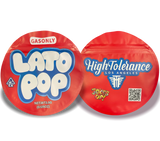 Lato Pop Red mylar bags 3.5 grams