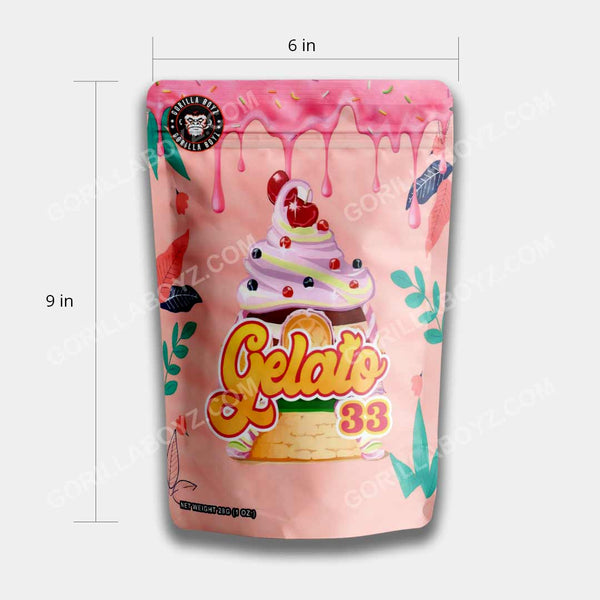 gelato 33 1 oz mylar bags