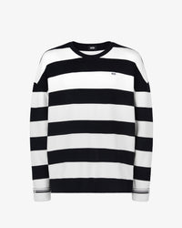 Striped Logo Sweater