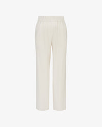 Linen Blend  Wide Pants