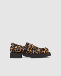 GCDS x Clarks Leopard loafers