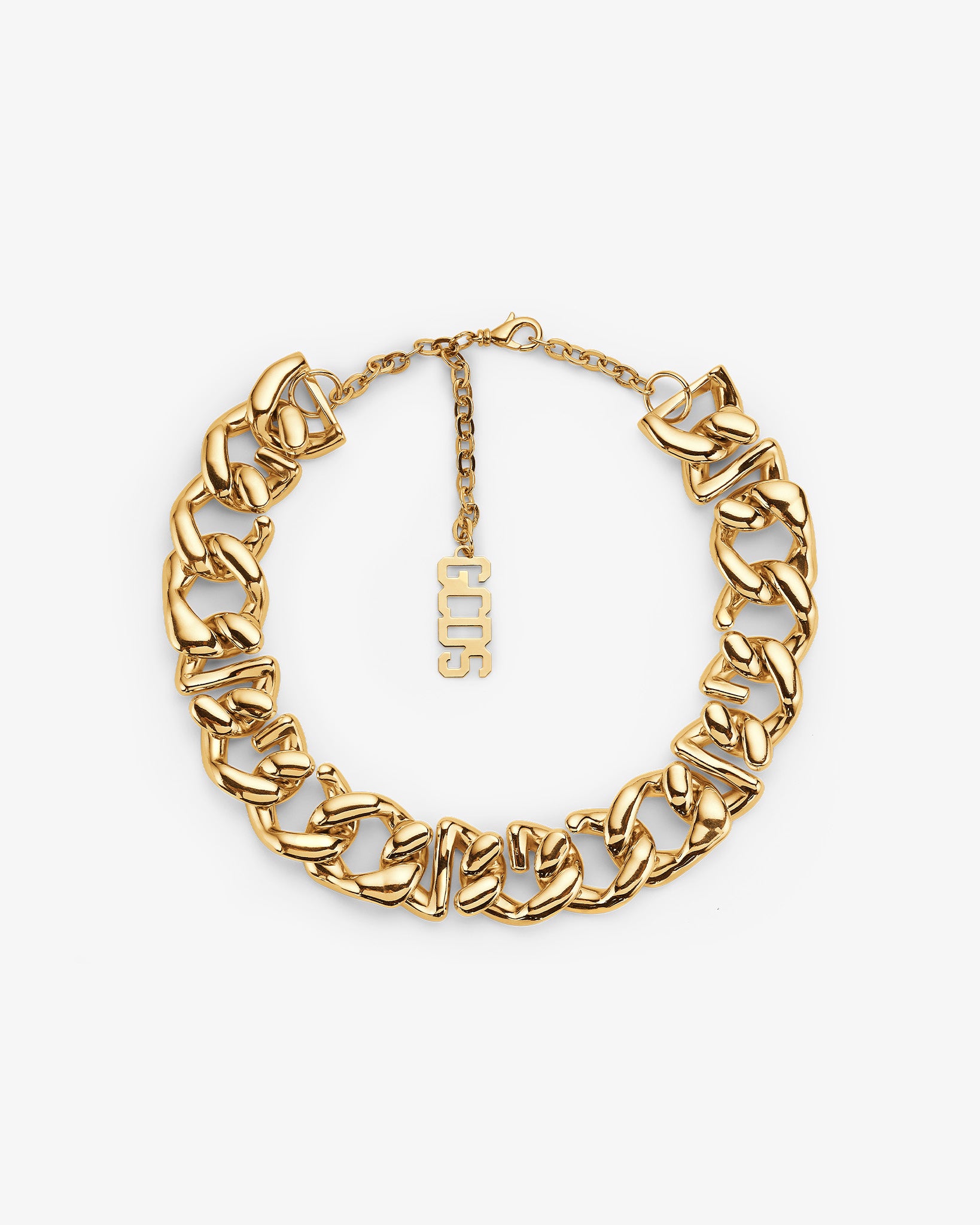 Gcds logo chain choker: Women Jewelry Gold | GCDS