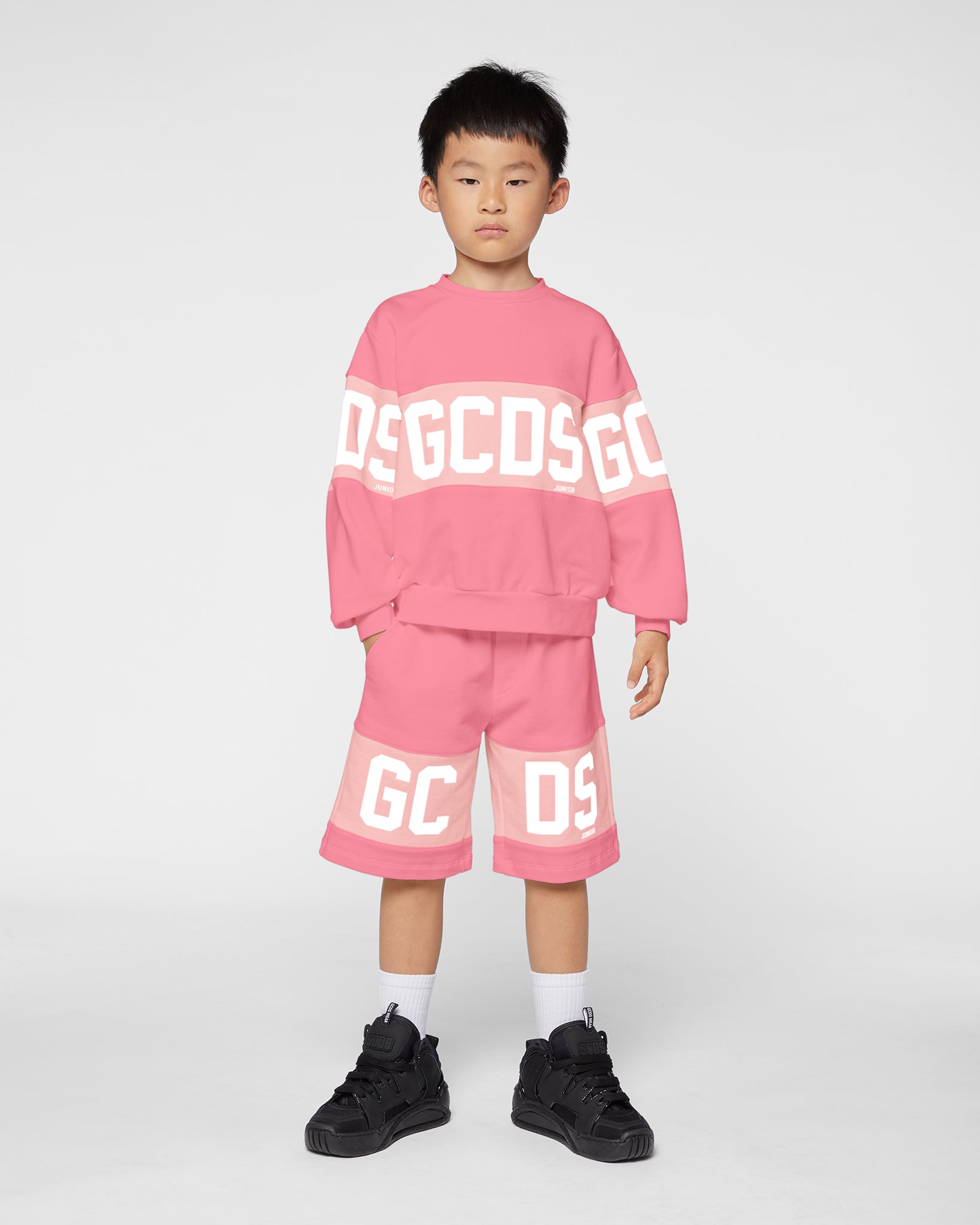 Short GCDS Kids color Pink