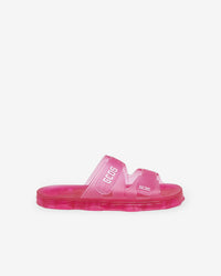 Rubber Gcds Slides | Unisex Shoes Fuchsia | GCDS