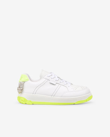 Essential Nami Sneakers | Unisex Shoes Lime | GCDS