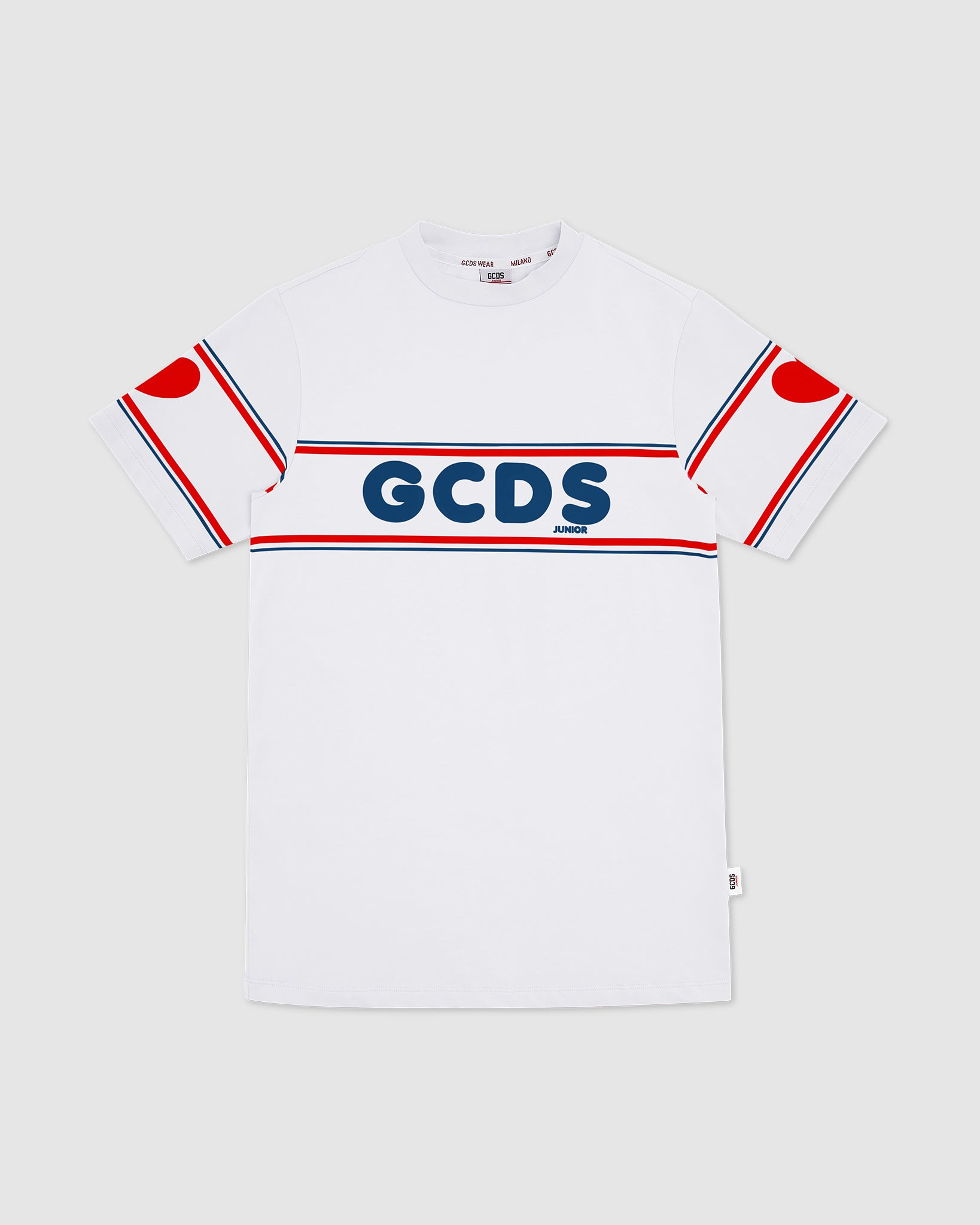 GCDS logo Dress: Girl Dress White | GCDS