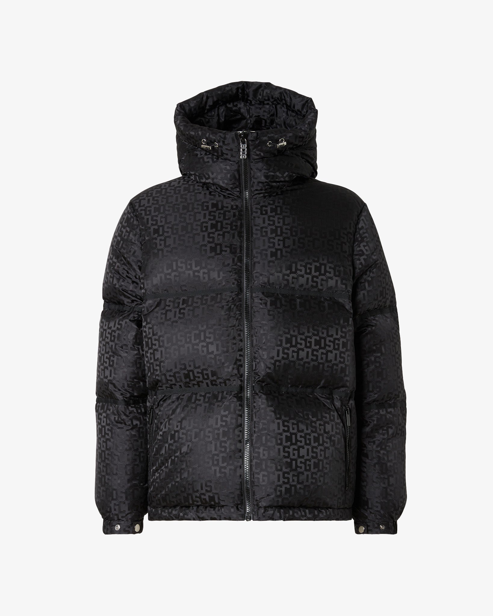 Gcds Monogram Puffer Jacket : Men Coats & Jackets Black | GCDS®