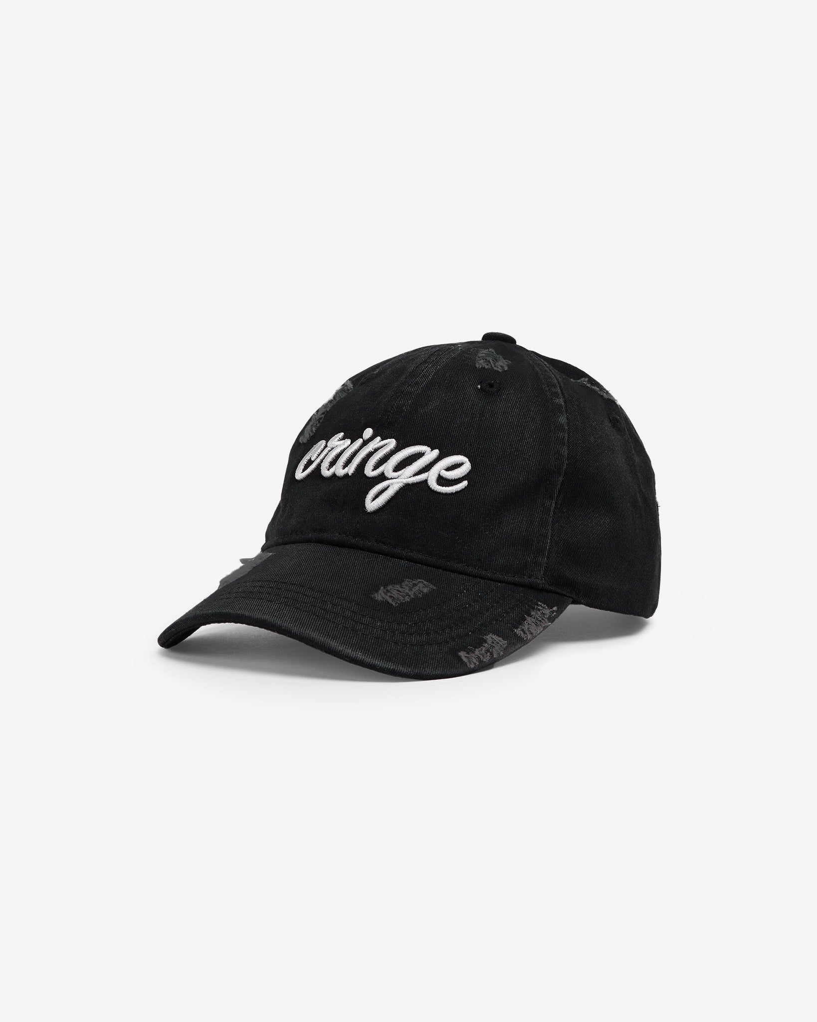 Cringe Baseball Hat : Unisex Hats Black | GCDS®