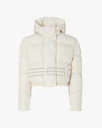 Gcds Logo Bomber | Women Coats & Jackets Off White | GCDS®