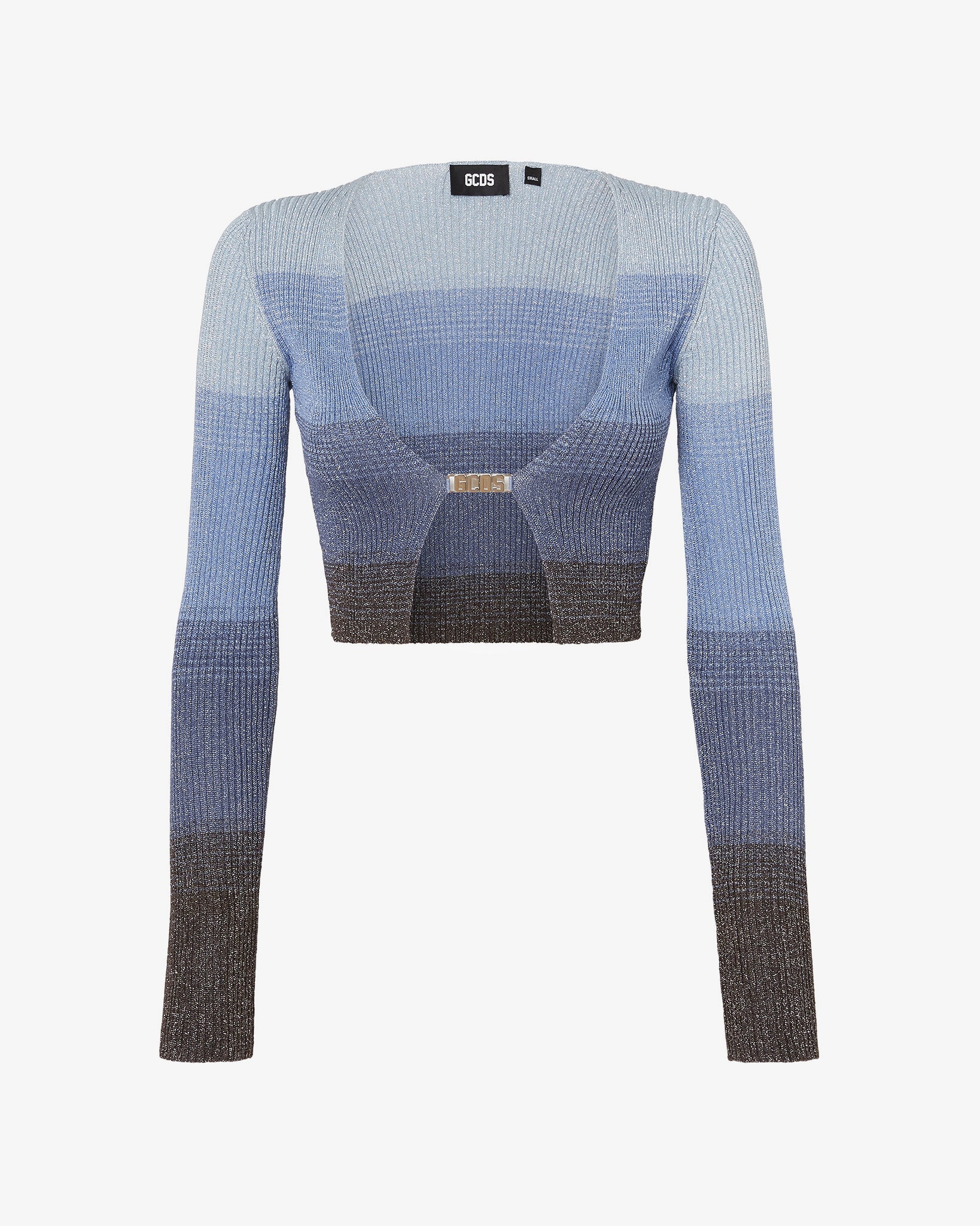 Lurex Degradé Mini Cardigan : Women Knitwear Multicolor | GCDS®