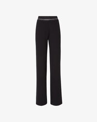 Bling Trousers | Women Trousers Black | GCDS®