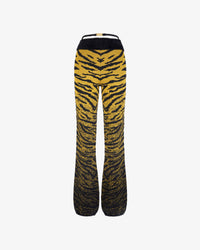 Zebra Lurex Knit Trousers | Women Trousers Multicolor | GCDS®