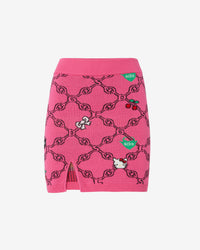 Hello Kitty Jacquard Skirt | Women Skirts Fuchsia | GCDS Spring/Summer 2023