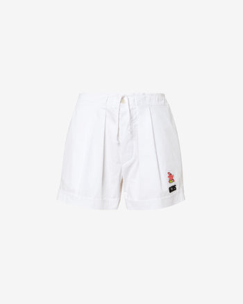 Patrick Basic Shorts | Men Trousers White | GCDS Spring/Summer 2023