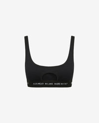 GCDS Wear oblò bra: Underwear Black | GCDS