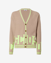 Gcds Low Band Cardigan | Men Knitwear Beige | GCDS Spring/Summer 2023