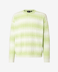 Gcds Braids Degradé Sweater | Men Knitwear Lime | GCDS Spring/Summer 2023