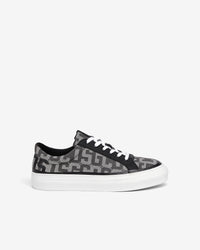 Jacquard Gcds Monogram Sneakers | Unisex Shoes Black | GCDS Spring/Summer 2023