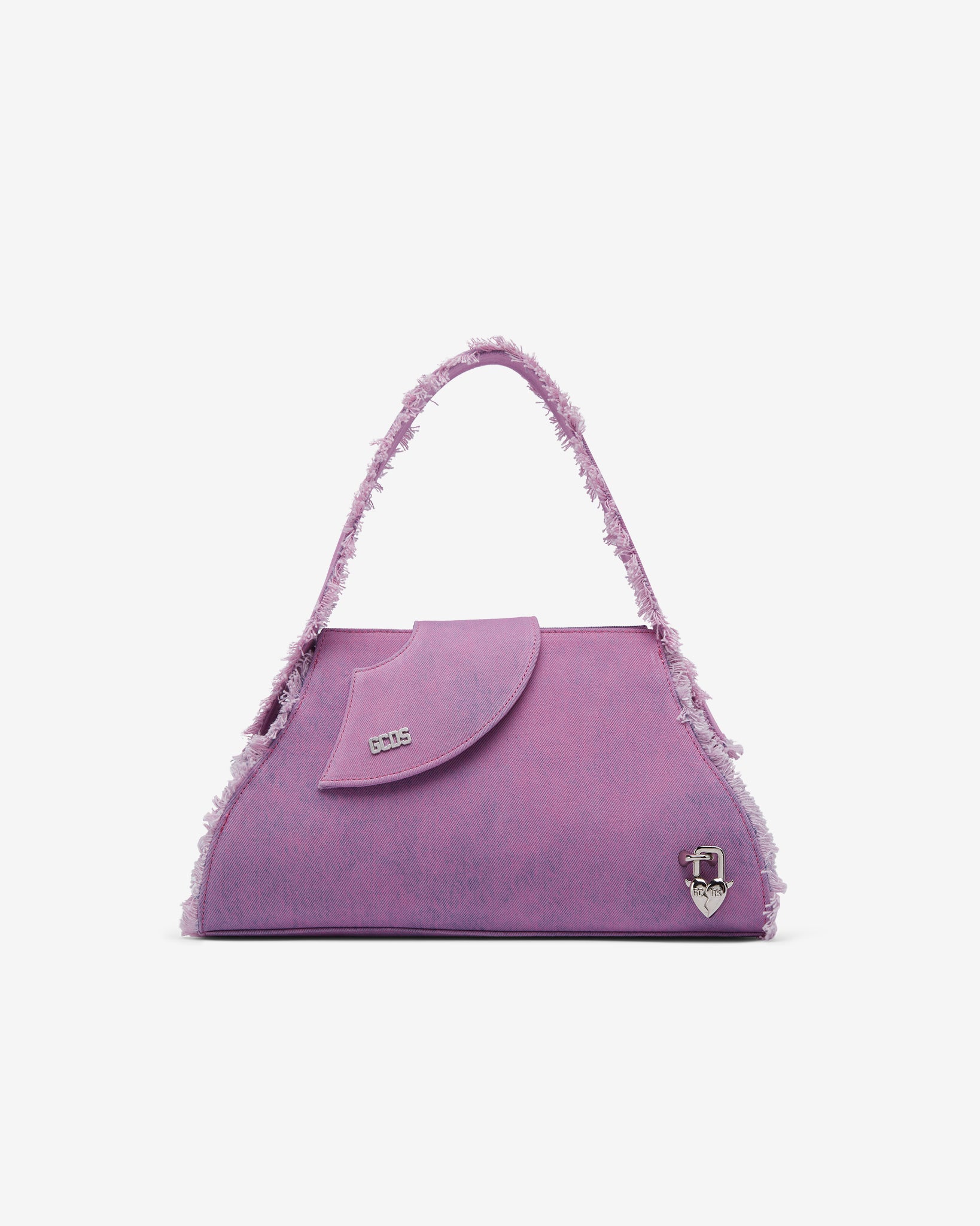 Gcds Pink Comma Logo Twist Bag