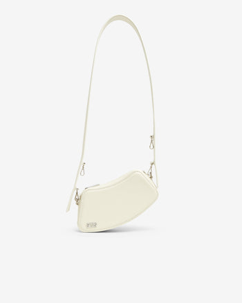 Comma Small Crossbody Bag : Unisex Bags Off White