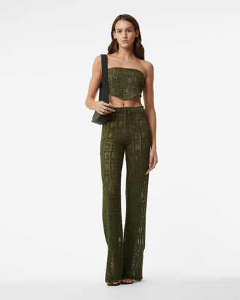 Monogram Cloud Cropped Pants - Women - Ready-to-Wear