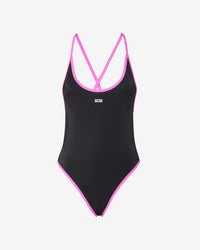 Heart Swimsuit | Women Swimwear Black | GCDS Spring/Summer 2023