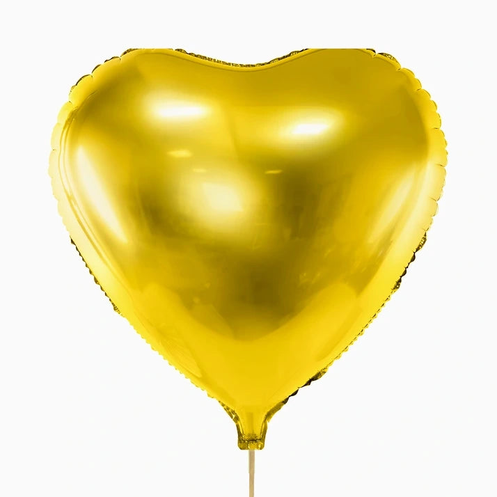 Globo Foil 61 cm Corazón Rosa Metalizado San Valentín