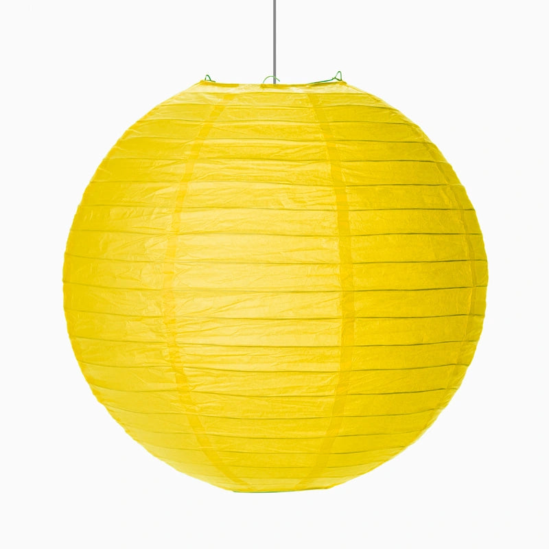 Lámpara Esfera Papel Mediana Ø35 cm Verde Lima