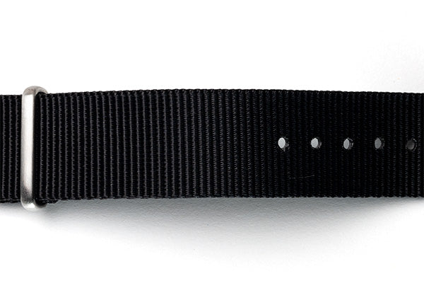 black ballistic nylon