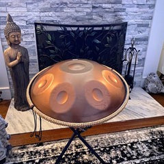 bronze stainless handpan, handpan buying guide, handpan color