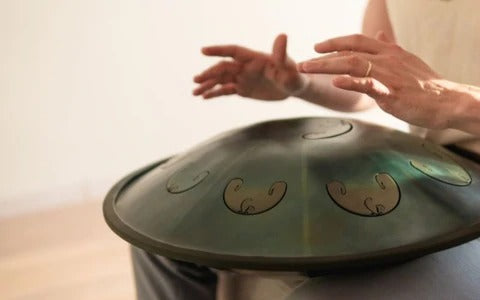 Handpan Maillet, Spiritual instrument, Music, play handpan,Hanging drum