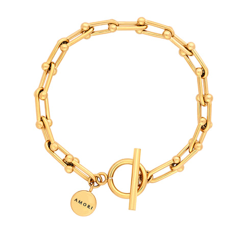 ANCHOR BRACELET - GOLD – Amori