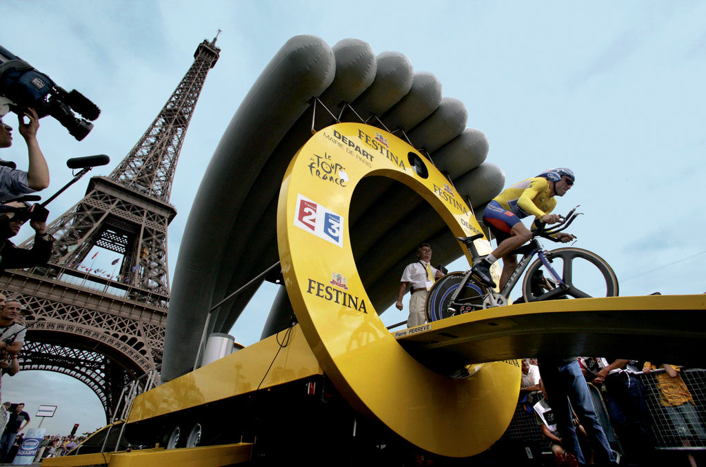 Lance Armstrong, Tour de France 2003, photo credit Marketa Navratilova