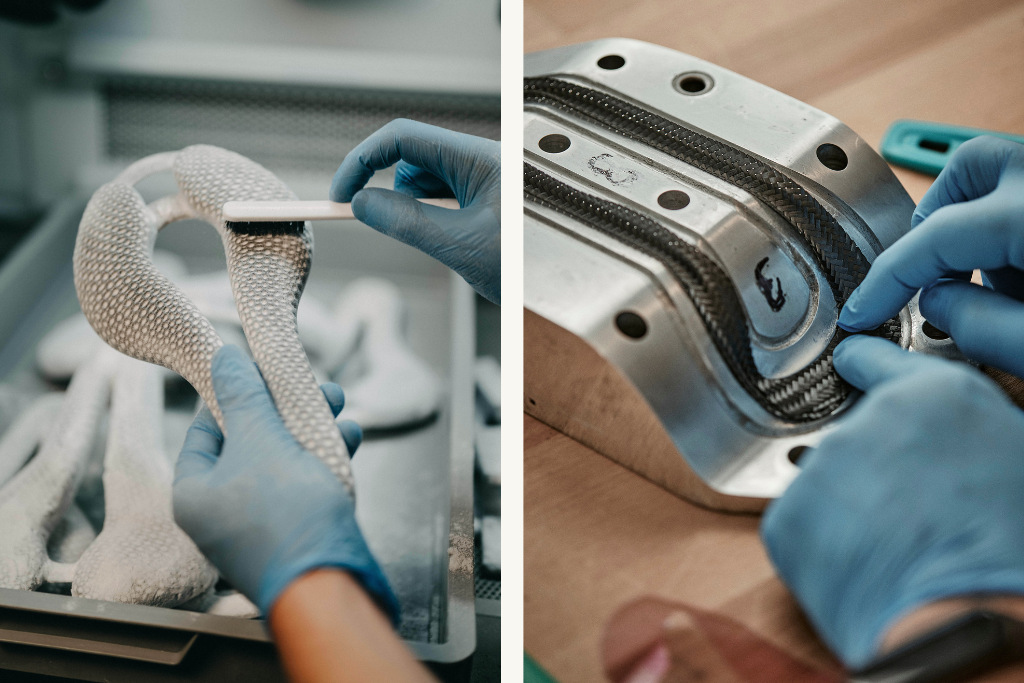 From 3D print technology to hand-assembly