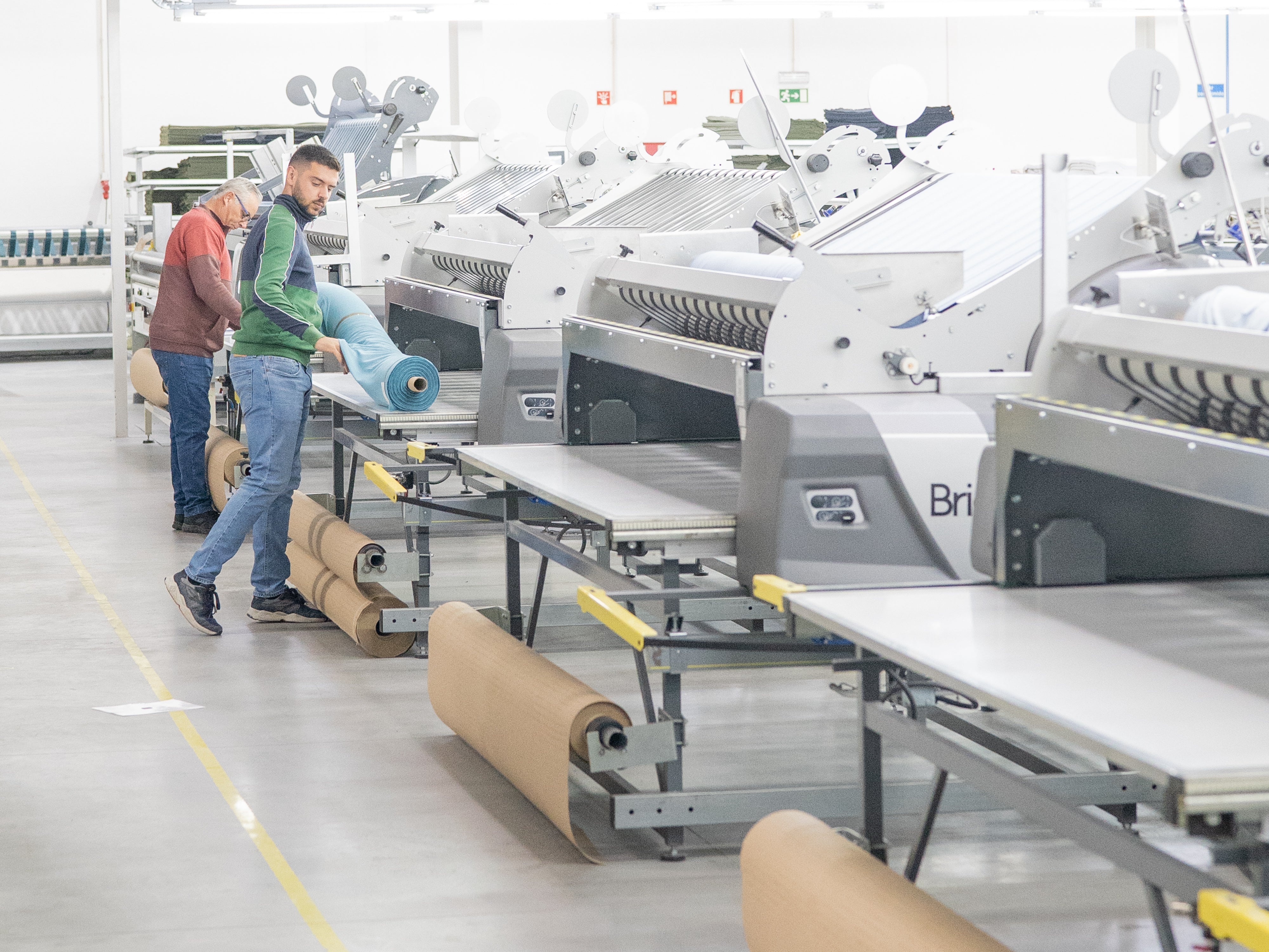 Produktion in der Textilbranche