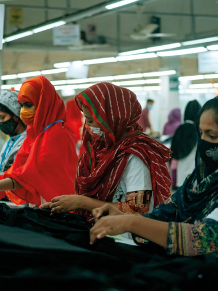 Bildquelle: Stanley & Stella: Frauen sind das Rückgrat der globalen Textilindustrie und machen rund 70 % aller weltweite Beschäftigen aus.