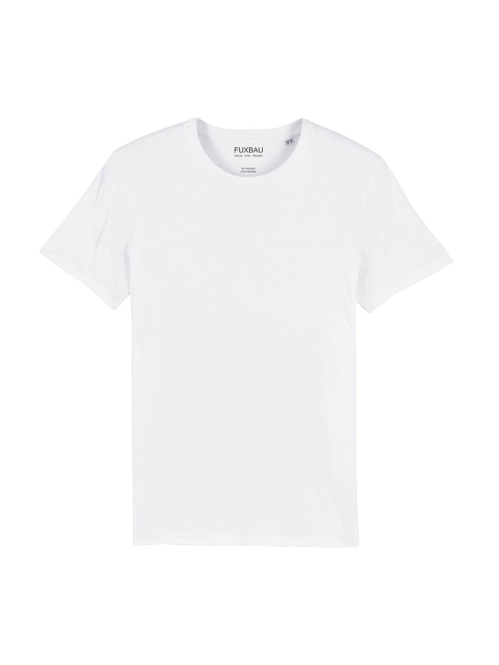 Schweres Basic T-Shirt - weiss