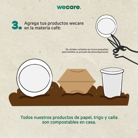 How to make compost at home? WITH YOUR WECARE DISPOSABLES